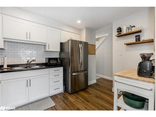 24 Christie Crescent, Barrie, ON - Indoor Photo Showing Kitchen With Stainless Steel Kitchen With Double Sink