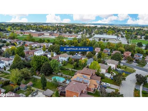 61 Arthur Avenue, Barrie, ON - Outdoor With View