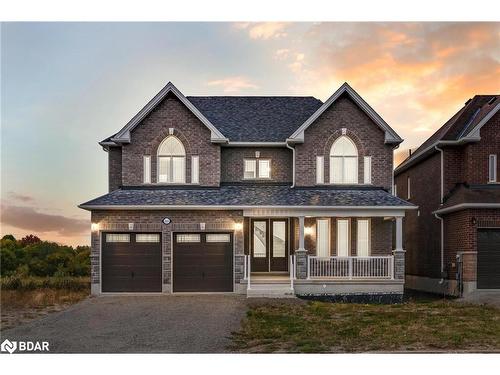 60 Wood Crescent, Angus, ON - Outdoor With Deck Patio Veranda With Facade