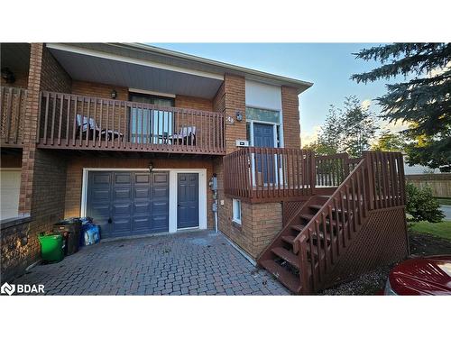 Upper-48 Porritt Street, Barrie, ON - Outdoor With Balcony With Exterior