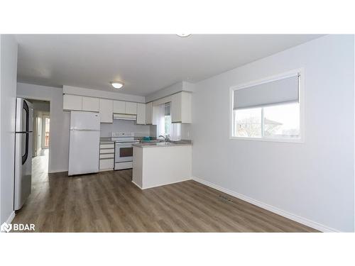 Upper-48 Porritt Street, Barrie, ON - Indoor Photo Showing Kitchen With Double Sink