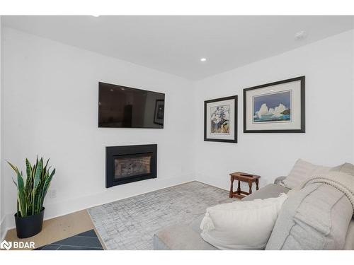 254 Cook Street, Barrie, ON - Indoor Photo Showing Living Room With Fireplace