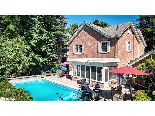 181 Peter Street N, Orillia, ON - Outdoor With In Ground Pool