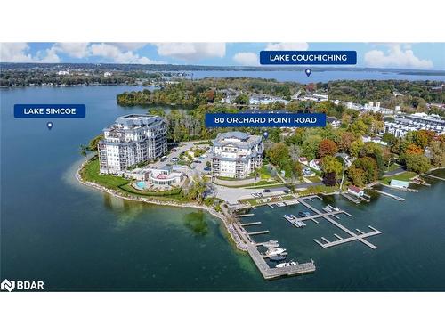 604-80 Orchard Point Road, Orillia, ON - Outdoor With Body Of Water With View