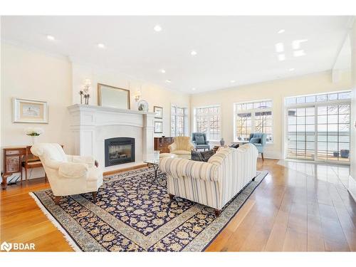 75 Indian Trail Trail, Collingwood, ON - Indoor Photo Showing Living Room With Fireplace