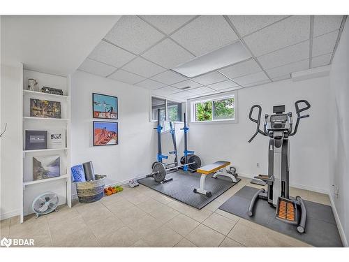 8 Frid Boulevard, Midhurst, ON - Indoor Photo Showing Gym Room