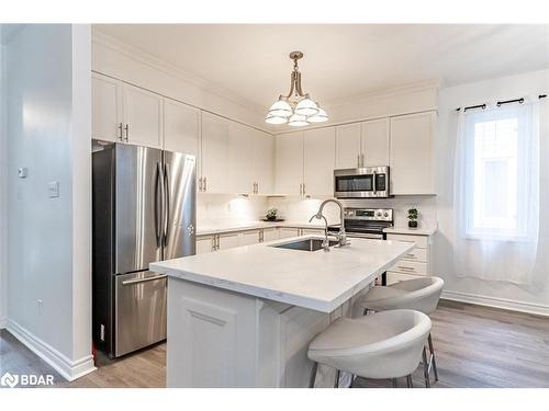 65 Oriole Crescent, Wasaga Beach, ON - Indoor Photo Showing Kitchen With Stainless Steel Kitchen With Upgraded Kitchen