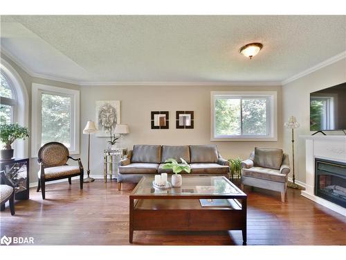 165 Cheltenham Road, Barrie, ON - Indoor Photo Showing Living Room With Fireplace