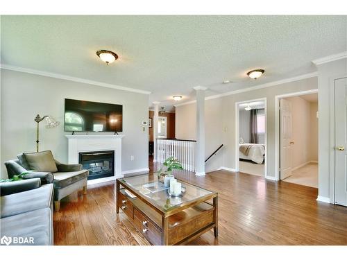 165 Cheltenham Road, Barrie, ON - Indoor Photo Showing Living Room With Fireplace