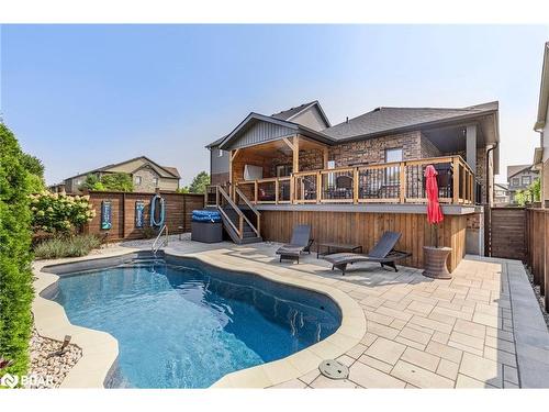 170 Summerset Drive Drive, Barrie, ON - Outdoor With In Ground Pool With Deck Patio Veranda