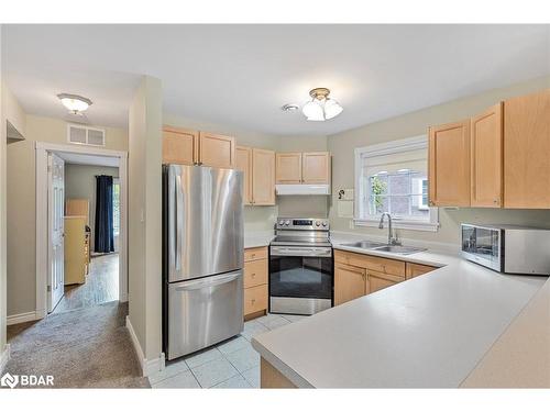 66 Raglan Street, Collingwood, ON - Indoor Photo Showing Kitchen With Double Sink