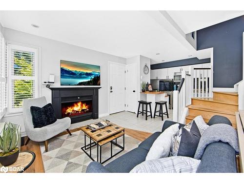 510-796468 19 Grey Road, The Blue Mountains, ON - Indoor Photo Showing Living Room With Fireplace