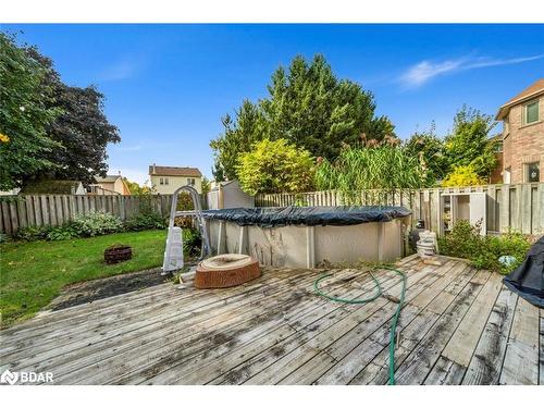 40 Ford Street, Barrie, ON - Outdoor With Above Ground Pool With Backyard