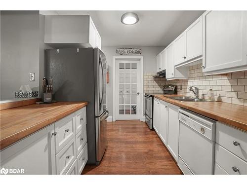 Dr-35 Todholm Drive, Port Carling, ON - Indoor Photo Showing Kitchen With Double Sink