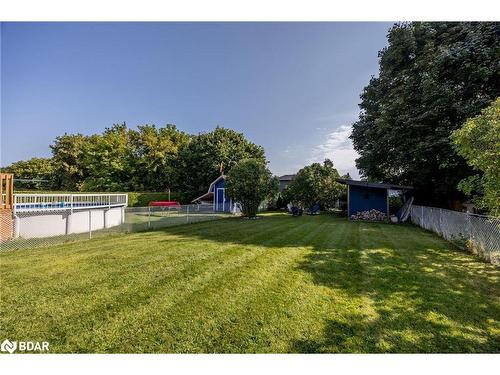 85 Elizabeth Street, Barrie, ON - Outdoor With Above Ground Pool With Backyard