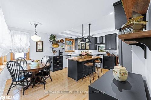 6 Mill Street E, Springwater, ON - Indoor Photo Showing Dining Room