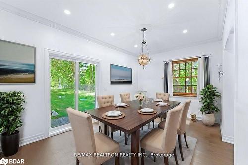 6 Mill Street E, Springwater, ON - Indoor Photo Showing Dining Room