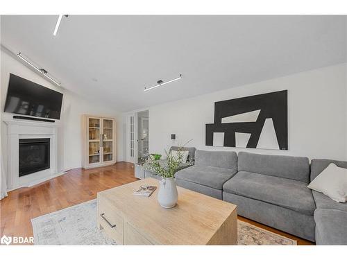 25 Eileen Drive, Barrie, ON - Indoor Photo Showing Living Room With Fireplace