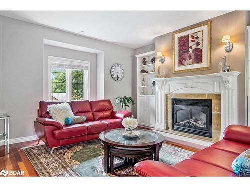 13 Bridle Trail, Midhurst, ON - Indoor Photo Showing Living Room With Fireplace