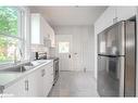 243 Dunlop Street E, Barrie, ON  - Indoor Photo Showing Kitchen With Double Sink With Upgraded Kitchen 