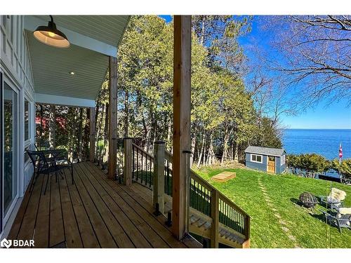 2371 Lakeshore Road E, Oro-Medonte, ON - Outdoor With Body Of Water With Deck Patio Veranda