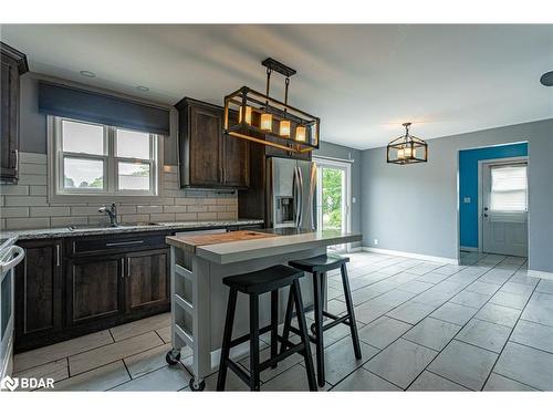 45 Wellington Street, Port Burwell, ON - Indoor Photo Showing Kitchen With Double Sink