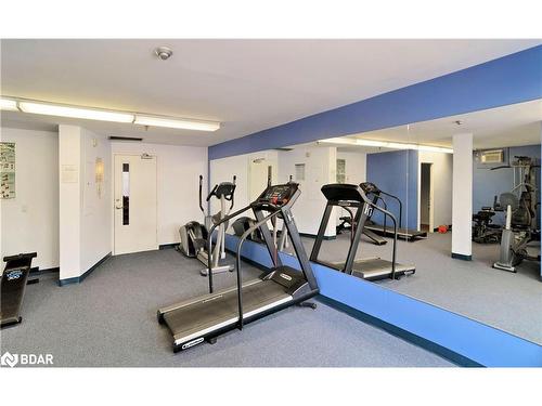 1013-6720 Glen Erin Drive, Mississauga, ON - Indoor Photo Showing Gym Room