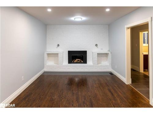 Lower-48 Ottaway Avenue, Barrie, ON - Indoor With Fireplace