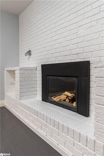 Lower-48 Ottaway Avenue, Barrie, ON - Indoor Photo Showing Living Room With Fireplace