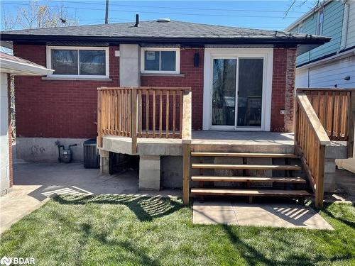 2033 Brampton Street, Hamilton, ON - Outdoor With Deck Patio Veranda