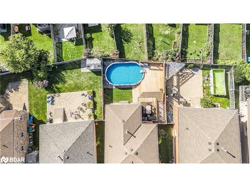 32 Jagges Drive, Barrie, ON - Outdoor With Above Ground Pool