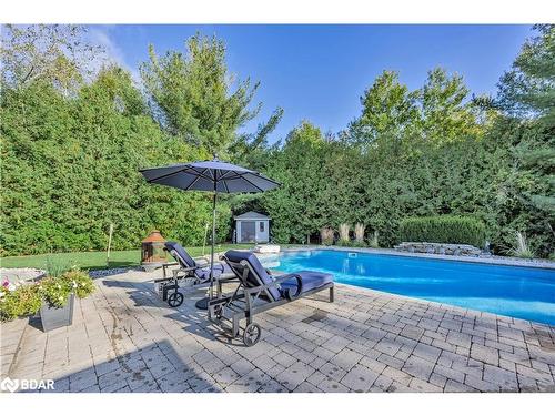 1795 Innisbrook Street, Innisfil, ON - Outdoor With In Ground Pool With Backyard