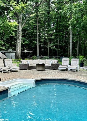 11 Park Trail, Midhurst, ON - Outdoor With In Ground Pool