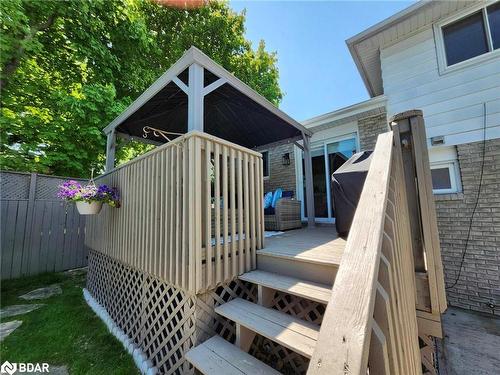 72 Jane Crescent, Barrie, ON - Outdoor With Deck Patio Veranda With Exterior