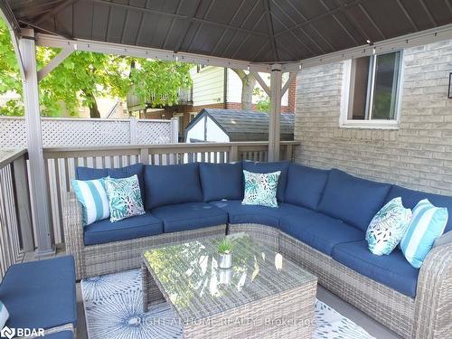 72 Jane Crescent, Barrie, ON - Outdoor With Deck Patio Veranda With Exterior