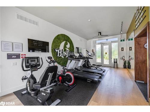 104-10 Culinary Lane, Barrie, ON - Indoor Photo Showing Gym Room