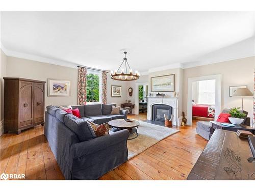 311 Tollendal Mill Road, Barrie, ON - Indoor Photo Showing Living Room With Fireplace