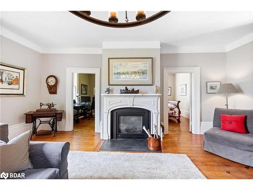 311 Tollendal Mill Road, Barrie, ON - Indoor Photo Showing Living Room With Fireplace