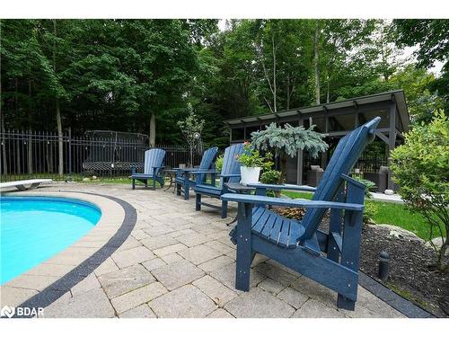 101 Budds Mill Road, Snow Valley, ON - Outdoor With In Ground Pool With Deck Patio Veranda