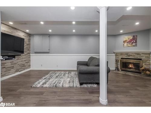 1202 Benson Street, Innisfil, ON - Indoor With Fireplace