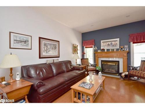 263 Dock Road, Barrie, ON - Indoor Photo Showing Living Room With Fireplace