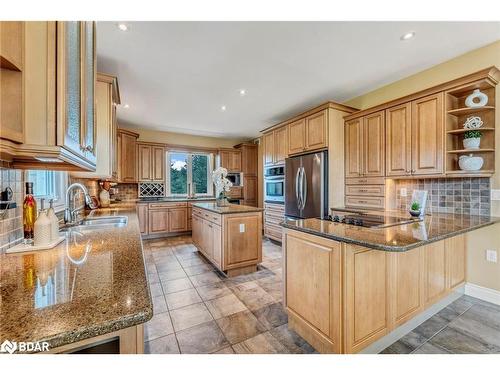 7650E County Rd 50 Road, Campbellford, ON - Indoor Photo Showing Kitchen With Double Sink