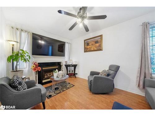 41 Widgeon Street, Barrie, ON - Indoor Photo Showing Living Room With Fireplace