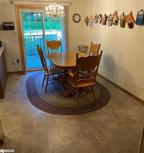 369 Indian Trail, Huntsville, ON - Indoor Photo Showing Dining Room