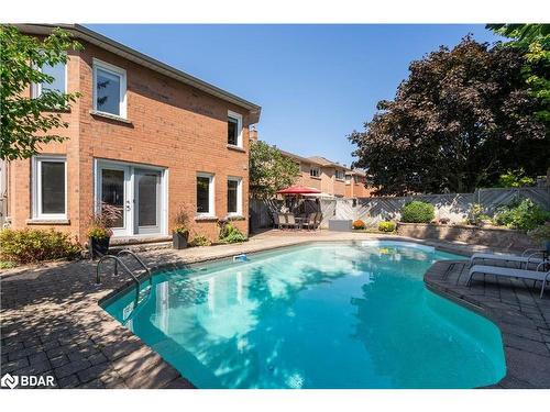 19 Grand Forest Drive, Barrie, ON - Outdoor With In Ground Pool With Deck Patio Veranda