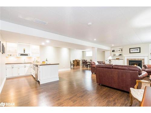 1962 Elana Drive, Severn, ON - Indoor Photo Showing Living Room With Fireplace