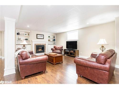 1962 Elana Drive, Severn, ON - Indoor Photo Showing Living Room With Fireplace