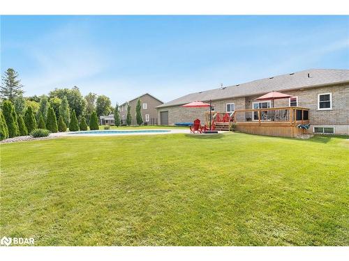 1962 Elana Drive, Severn, ON - Outdoor With Deck Patio Veranda With Backyard