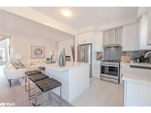 113 Sagewood Avenue, Barrie, ON - Indoor Photo Showing Kitchen With Stainless Steel Kitchen