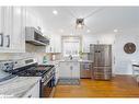 141 Benson Drive, Barrie, ON  - Indoor Photo Showing Kitchen With Upgraded Kitchen 